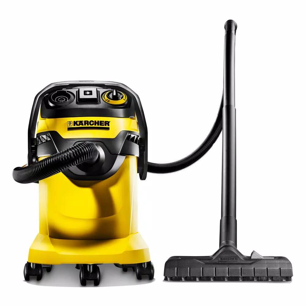 Karcher WD5/P 6.6 Gallon Wet/Dry Vacuum with 1800W Motor and Tact Filter Cleaning