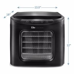 Elite 6-Tier Stainless Steel Mesh Food Dehydrator with Digital Control Panel thumbnail 5