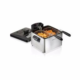Hamilton Beach 3 Qt. Stainless Steel Professional-Style Deep Fryer with Double Baskets thumbnail 2