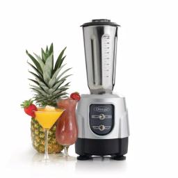 Omega BL360S 1 HP 2-Speed Blender with 32 oz. Stainless Steel Jar, Silver thumbnail 4