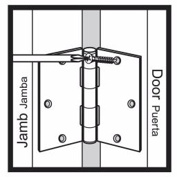 Everbilt 4 in. Matte Black Square Corner Smooth Action Butt Door Hinge, 3-Pack thumbnail 4