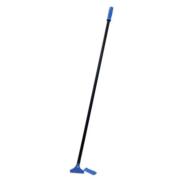 Unger 4 in. Stainless Steel Floor Scraper with 48 in. Long Handle