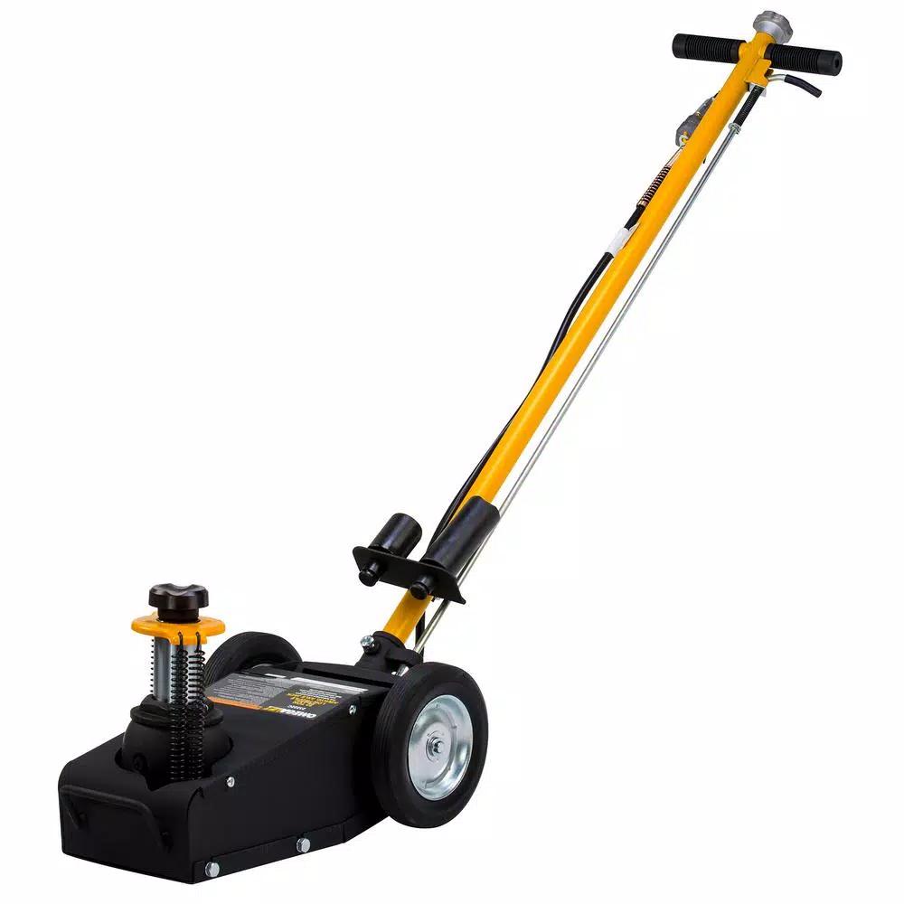 Omega Lift 22-Ton Capacity Air Hydraulic Axle Jack with High Speed Turbo Motor