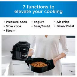 Ninja Foodi 5 qt. Compact Pressure Cooker and Air Fryer with Crisping Lid thumbnail 3