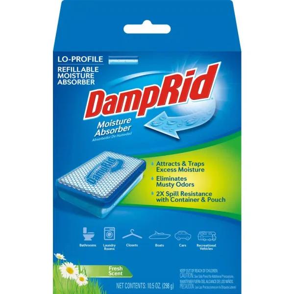 DampRid Low Profile Moisture Absorber Refill, 10.5 oz, Fresh Scent