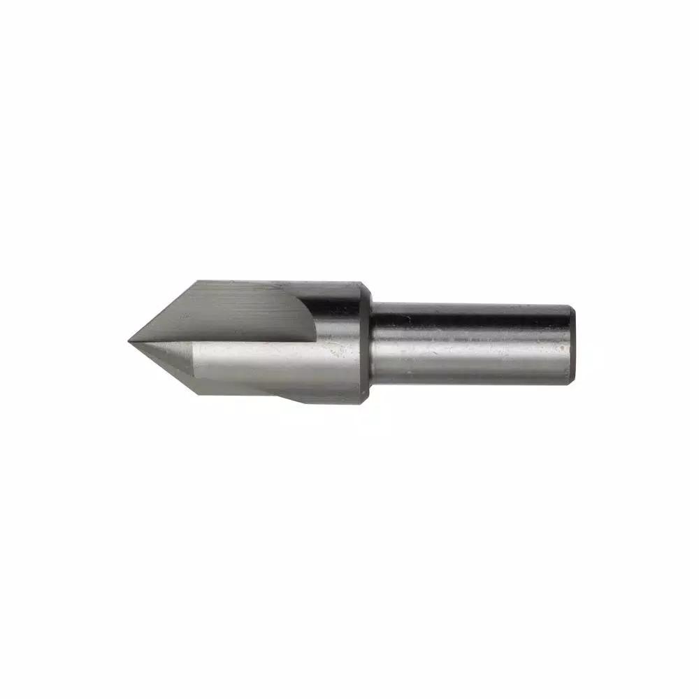 Drill America 3/8 in. High Speed Steel 120-Degree 3-Flute Countersink Bit