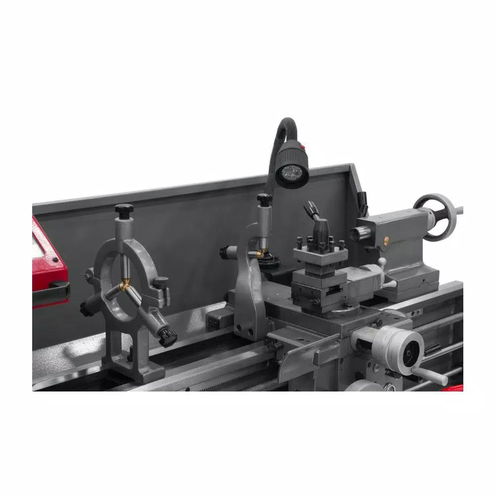 Jet GHB-1340A 13 in. x 40 in. Geared Head Metalworking Bench Lathe, 2 HP, 230V