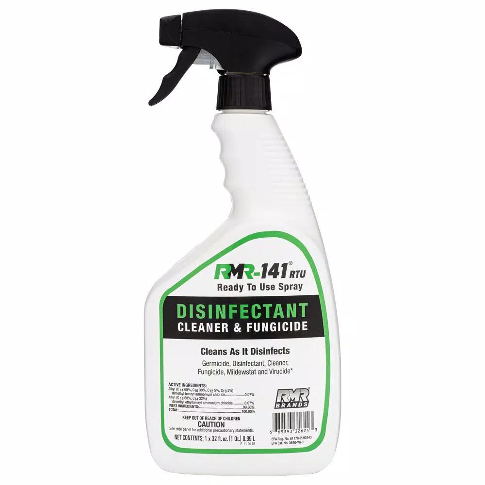 RMR BRANDS RMR-141 RTU Mold Killer and Disinfectant Spray, 32 oz.