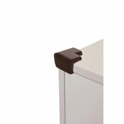 Dreambaby Foam Corner Protectors, Brown (4-Pack) - Furniture Edge Guards thumbnail 2