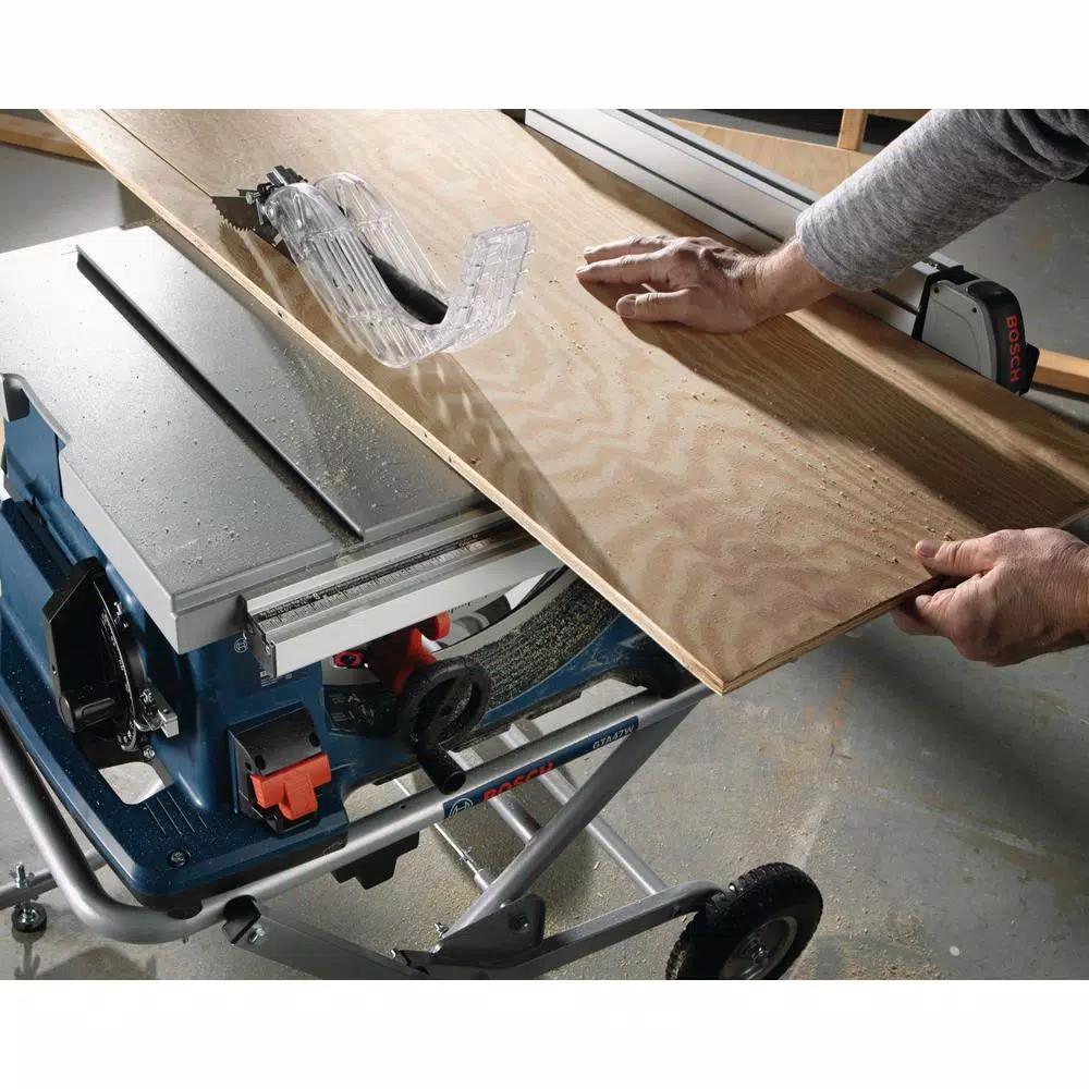 Bosch 4100XC-10 10 in. Worksite Table Saw with Gravity-Rise Wheeled Stand