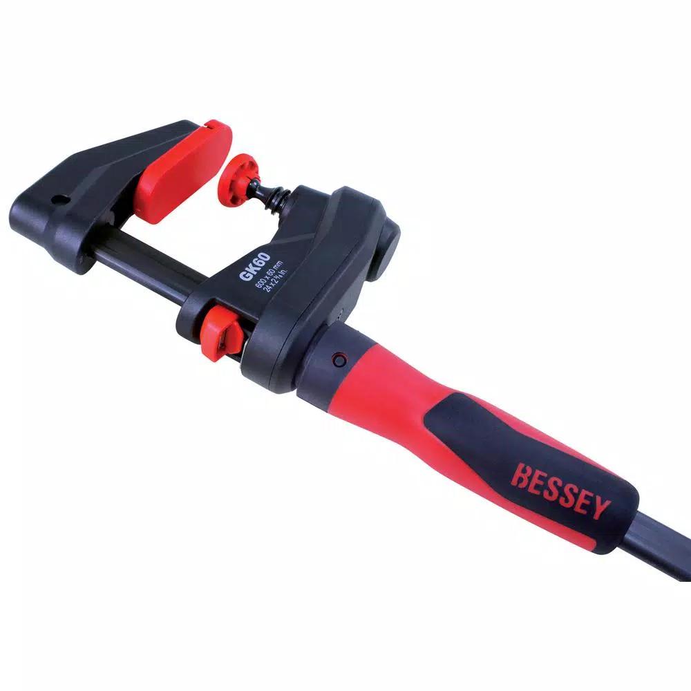 Bessey GearKlamp 24 in. Bar Clamp, 450 lb. Clamping Force, 2.375 in. Throat Depth