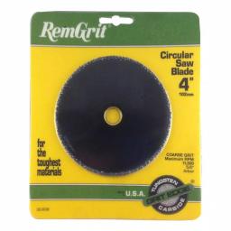 RemGrit 4 in. Carbide Grit Circular Saw Blade, 5/8 in. Arbor, Coarse Grit thumbnail 2