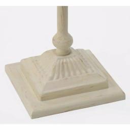 Tripar International, Inc Cream Antiqued Metal Wreath and Stocking Holder - Adjustable Stand thumbnail 3