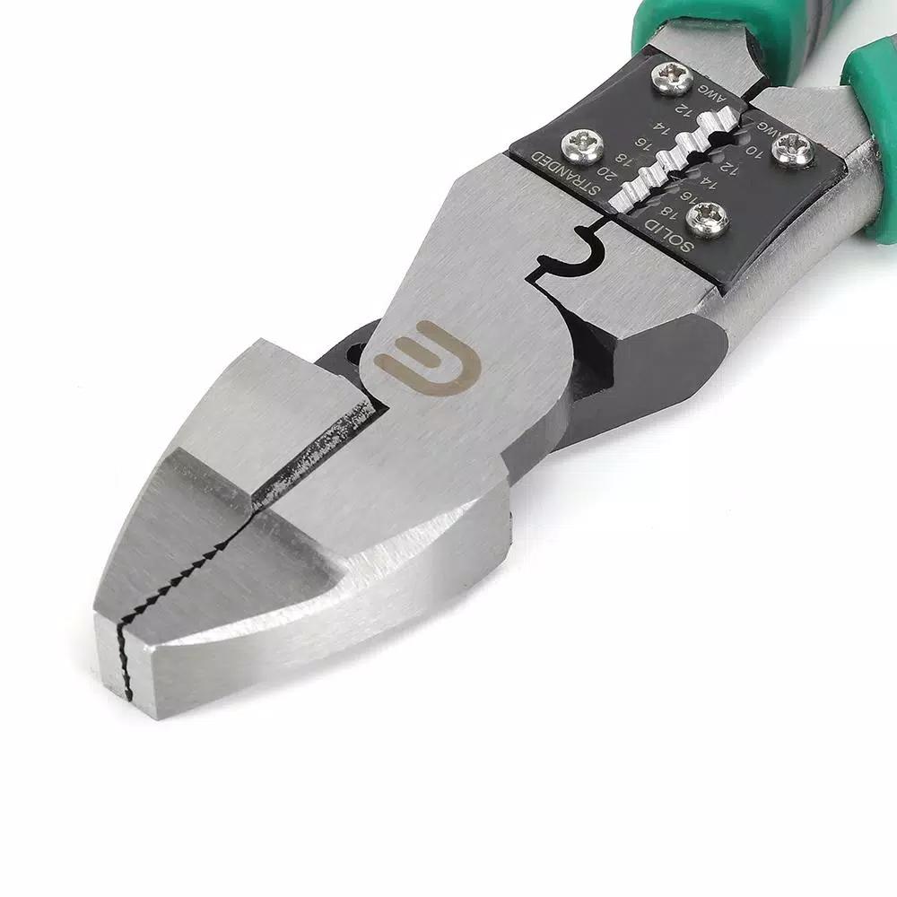 Commercial Electric 9 in. High-Leverage Multi-Purpose Linesman Pliers