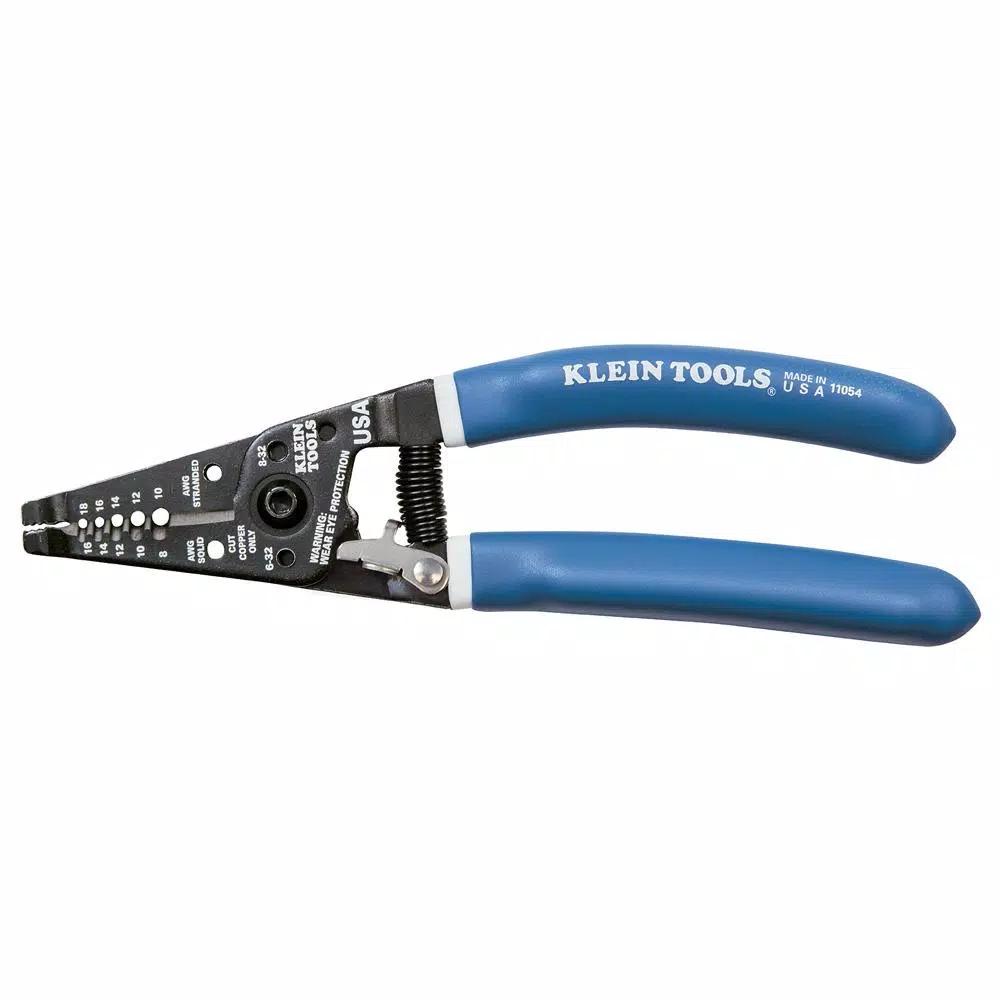 Klein Tools 3-Piece Electrical Hand Tool Set with Side Cutting Pliers, Wire Stripper, and 11-in-1 Screwdriver