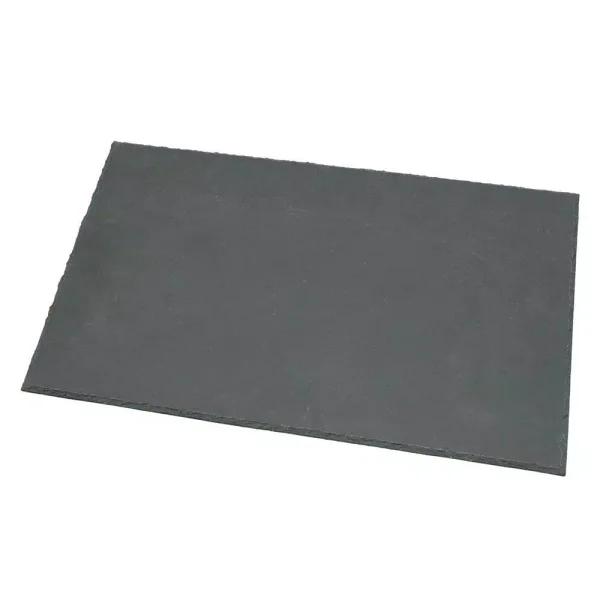 Creative Home Natural Slate Stone Rectangular Serving Board, 12 x 20 in. Cheese Platter