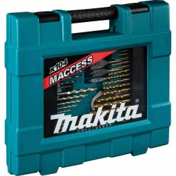Makita 104-Piece Metric Bit and Hand Tool Set with HSS-TIN Drill Bits thumbnail 5