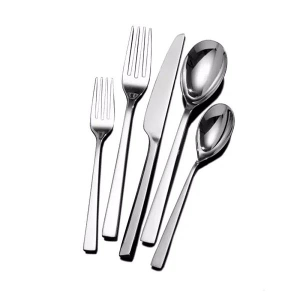 Towle Living Towle Luxor 20-Piece 18/0 Stainless Steel Flatware Set, Service for 4