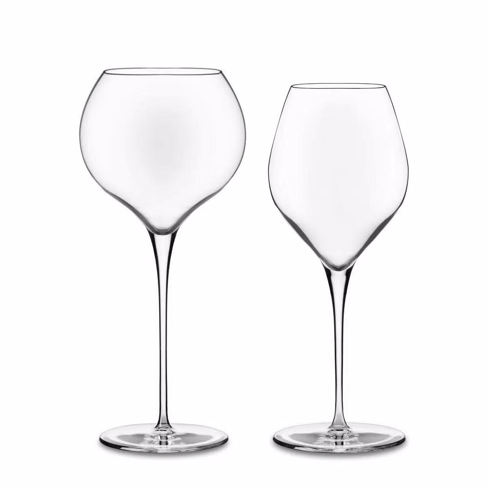 Libbey Signature Westbury 12-Piece Wine Glass Set - Red and White Stemware