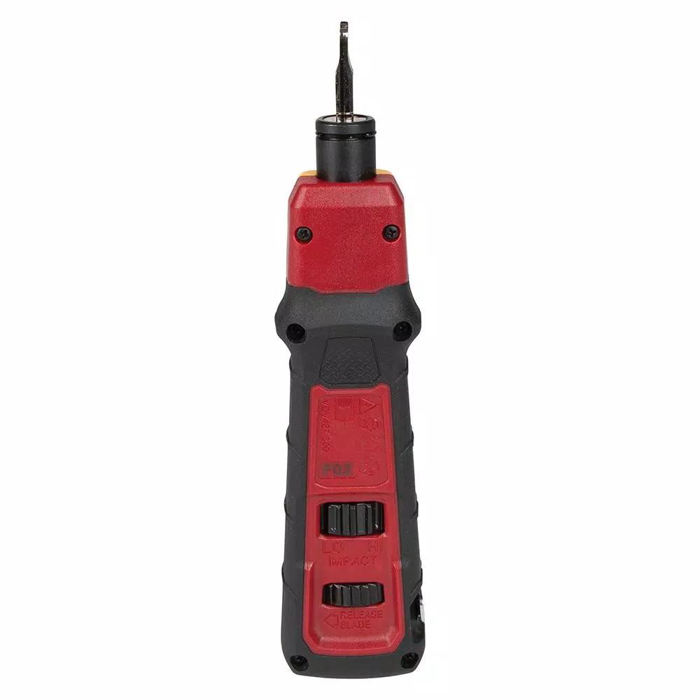 Klein Tools Impact Punch Down Tool with 66/110 MIM Precision Blade for CAT3, CAT5e, CAT6/6A