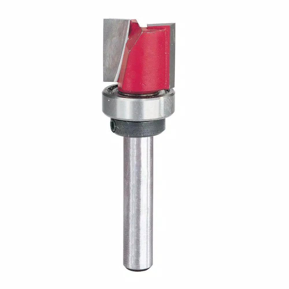 Diablo 1/4 in. Shank Top Bearing Flush Trim Router Bit, 5/8 in. Cut Diameter