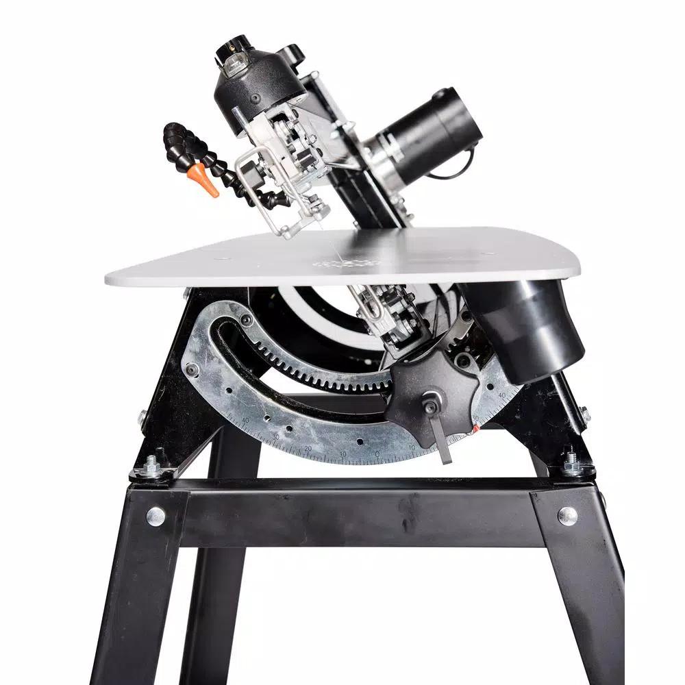 Excalibur 21 in. Tilting Head Scroll Saw with Stand and Foot Switch, 120V