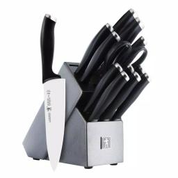 Henckels International Silvercap 14-Piece Knife Block Set with Stainless Steel Blades thumbnail 1