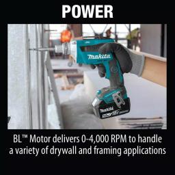 Makita 18V LXT Brushless Drywall Screwdriver & Cut-Out Tool 2-Piece Combo Kit with 5.0Ah Batteries thumbnail 7