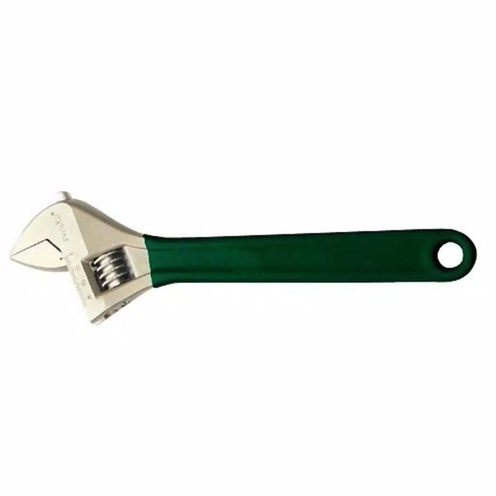 Wright Tool 10 in. Adjustable Wrench with Cobalt Finish and Cushion Grip