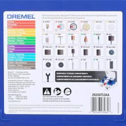 Dremel 130-Piece Rotary Tool Accessory Kit with 36 in. Flex-Shaft Attachment thumbnail 7