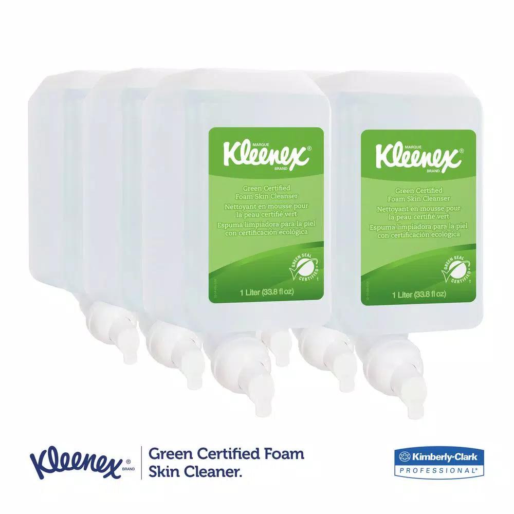 Kleenex Kimberly-Clark Professional Neutral Foam Hand Cleanser, 1000 ml (Case of 6)