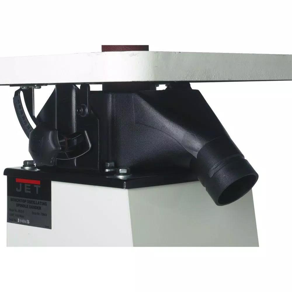 JET JBOS-5 1/2 HP 5.5 in. Benchtop Oscillating Spindle Sander with Spindle Assortment
