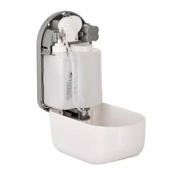 Alpine Industries 1100ml Automatic Liquid Gel Hand Sanitizer & Soap Dispenser, White thumbnail 3