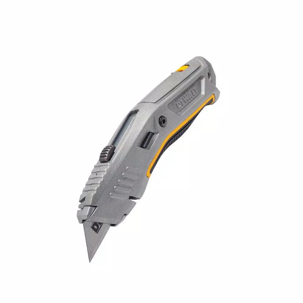 DEWALT Utility Knife Set - 2 Retractable Knives and 75-Pack Blades, 3-Piece Combo