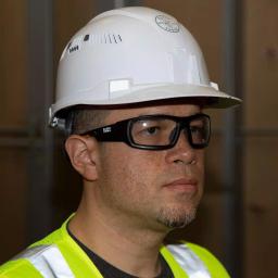 Klein Tools Professional Safety Glasses, Clear Polycarbonate Lens, Black/Orange Frame thumbnail 3