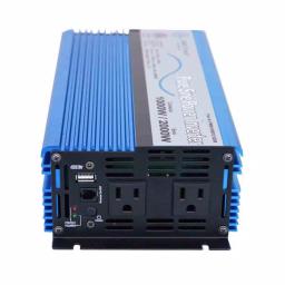 AIMS Power 1000W Pure Sine Wave Power Inverter, 12V DC to 120V AC, ETL Listed thumbnail 2
