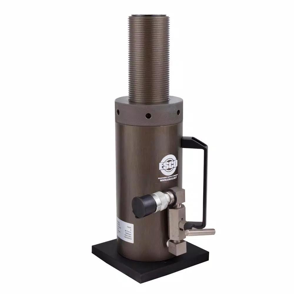 ESCO Professional 50-Ton Heavy-Duty Aluminum Locking Collar Hydraulic Cylinder Jack