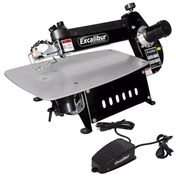 Excalibur 21 in. Tilting Head Scroll Saw with Foot Switch, Certified Refurbished
