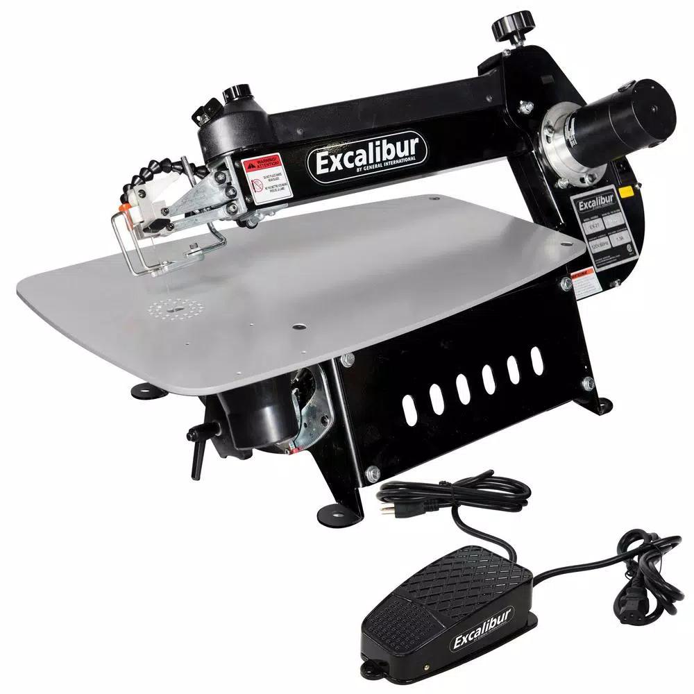 Excalibur 21 in. Tilting Head Scroll Saw with Foot Switch, Certified Refurbished