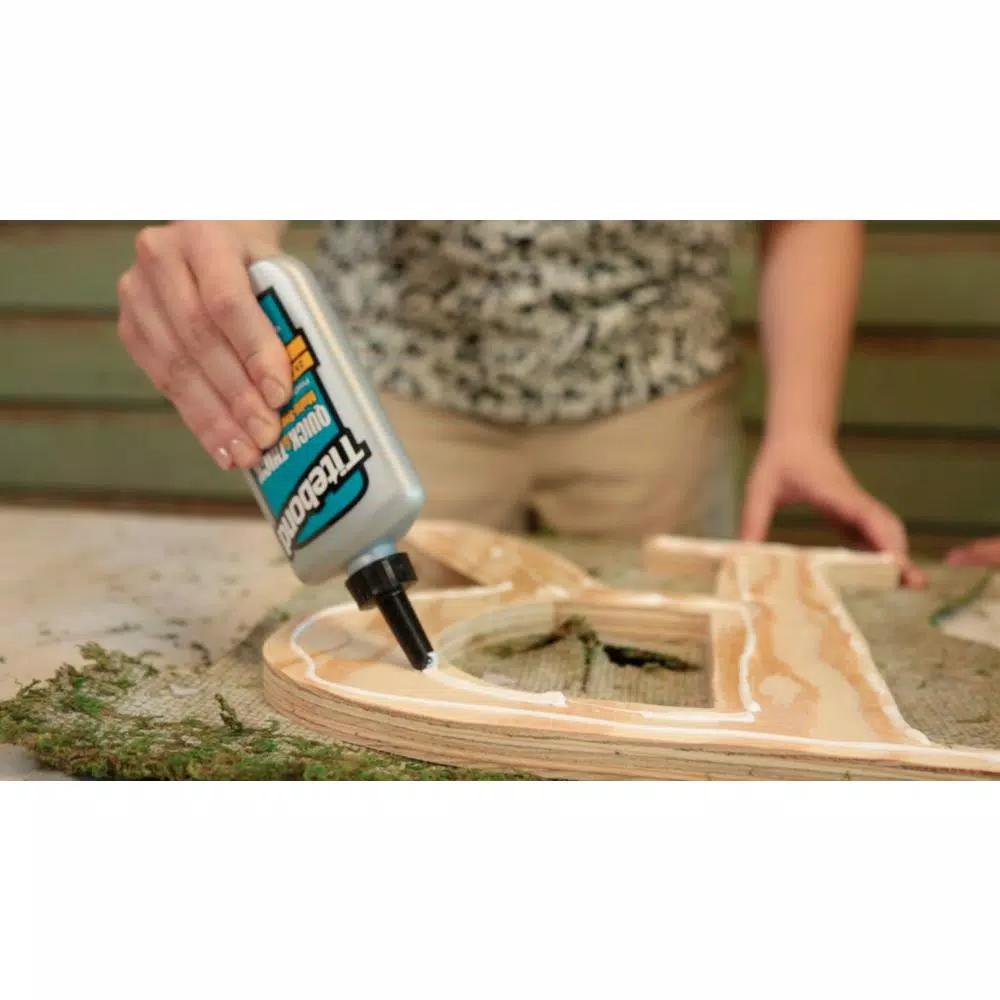 Titebond Quick and Thick Multi-Surface Glue, 8 oz. (12-Pack)