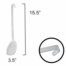1829 Carl Schmidt Sohn PRO-X 15.5 in. Stainless Steel Slotted Spatula, 18/10 Professional Grade Turner thumbnail 3