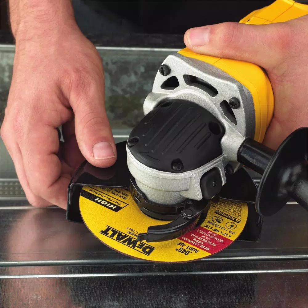 DEWALT 20V MAX Cordless Angle Grinder Kit with 5.0 Ah Battery and Charger, 4.5 in. to 5 in.