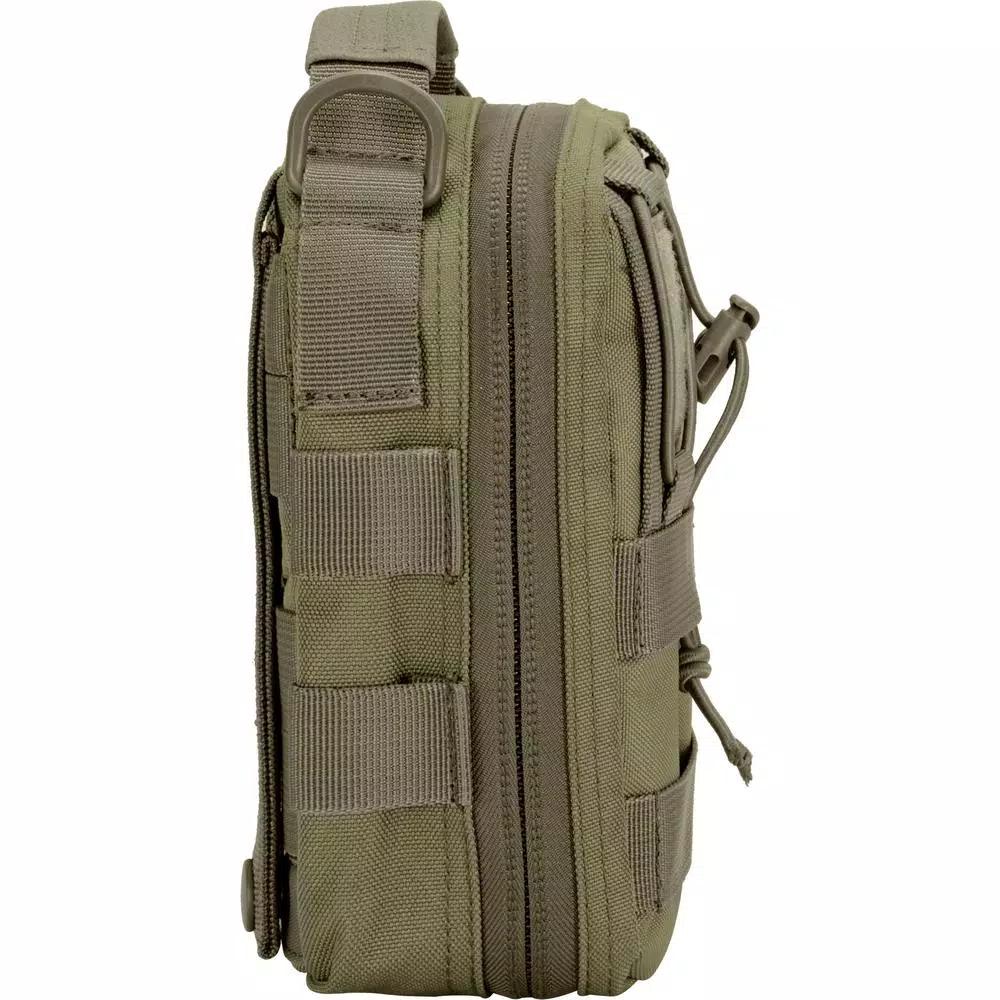 BARSKA CX-900 First Aid Utility Pouch, MOLLE Compatible, OD Green