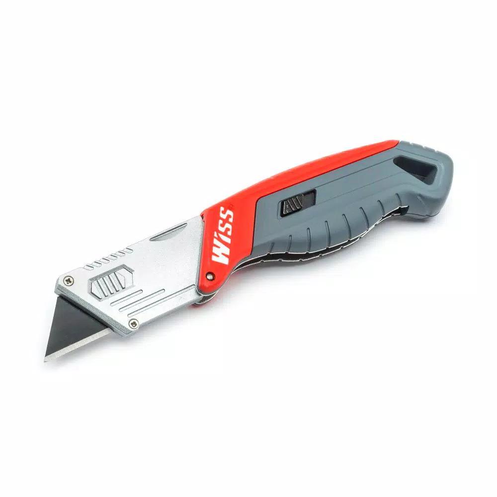 Wiss Crescent Wiss Quick-Change Folding Utility Knife with 10-Pack Blades