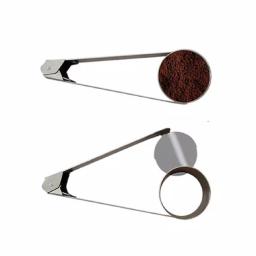 Chefright Brushed Stainless Steel Coffee Tongs (Set of 4) for K-Cup and 2.0 Brewers thumbnail 1