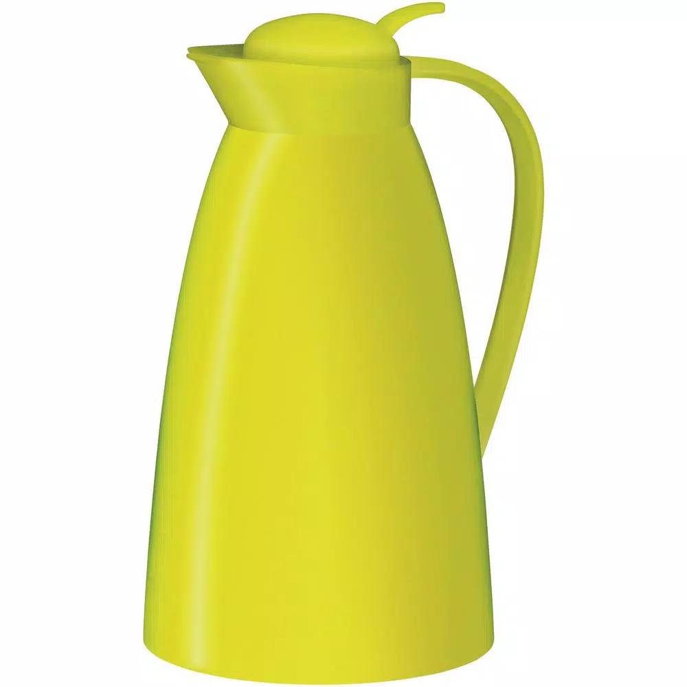 alfi 1.05 Qt. Frosted Plastic Vacuum-Insulated Carafe, Apple Green