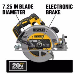 DEWALT 20V MAX XR Brushless 5 in. Random Orbital Sander Kit with 4.0 Ah Battery thumbnail 7
