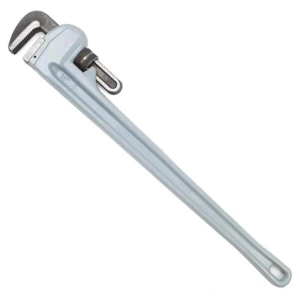 Stark 48 in. Aluminum Straight Pipe Wrench, 5 in. Capacity