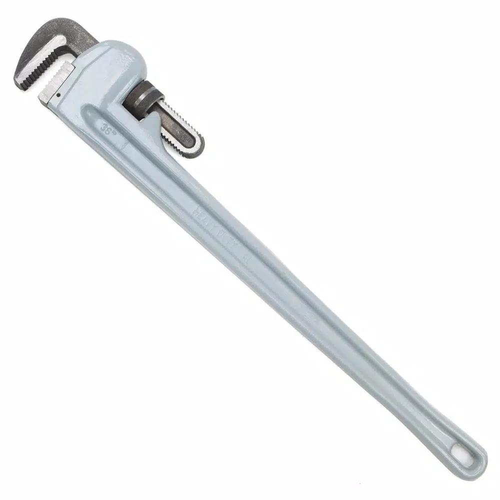 Stark 48 in. Aluminum Straight Pipe Wrench, 5 in. Capacity