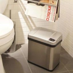 iTouchless 2.5 Gal. Stainless Steel Touchless Automatic Sensor Trash Can with Odor Filter and Fragrance thumbnail 5